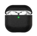 KeyBudz Kopfhörer-Schutzhülle Artisan für Apple Airpods 4, Echtleder, handgefertigt, nicht MagSafe-kompatibel