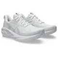 Asics NOVABLAST 5 Laufschuh mit Engineered Jacquard Mesh-Obermaterial, mit FF BLAST MAX Foam weiß 49 EU