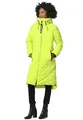 MARIKOO Damen Winterjacke Stepp Winter Jacke gesteppter Wintermantel warm lang Mantel [B949-Benik-Neon-Green-Gr.S]