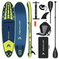 AQUALUST 10.6 iSUP Board Stand Up Paddle aufblasbar Set Paddel Deluxe-Sitz 320cm