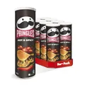 Pringles Hot & Spicy (8 x 165 g) – der unwiderstehliche Snack-Klassiker in der praktischen Dose – extra scharfe Chips mit Hot-Paprika-Geschmack – Pop. Play. Eat.