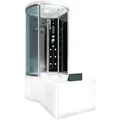 AcquaVapore Kombination Badewanne Dusche K55-R31 Duschtempel 100x170 cm