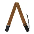 CASCHA Ukulele Gurt, Tragegurt verstellbar bis 139cm, Nylon, Braun