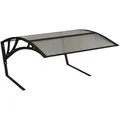 vidaXL Mähroboter-Garage Mähroboter-Garage Schwarz 80x101x46 cm Aluminium, BxTxH: 0x0x0 cm schwarz