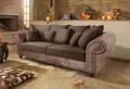 Big-Sofa HOME AFFAIRE "King George Mega Sofa, viel Platz, Federkern", braun (braun, braun), B:242cm T:103cm