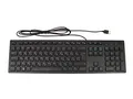 Dell KB216 USB Tastatur Multimedia Schwarz, Russisches Layout
