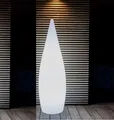 Lumisky Classy 120cm weiß Verdrahtete Stehleuchte IP44 mit 2 lampe E27 Neu