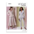 Vogue V2018P5 Damenjacke, Rock und Hose, P5 (40-42-44-46-48)
