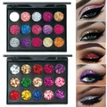 2 Stücke Glitzer Lidschatten Palette, 30 Farben Lidschattenpalette Bunt, Glit...