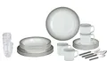 Brunner 0830154N.C5S Set Teller, Gläser, Besteck und Tassen aus Melamin, 36 Stück, All Inclusive Astralys