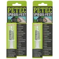 Petec 2x Spiegel-Fest Spezial Klebe Kleber für Rückspiegel Innenspiegel 1g