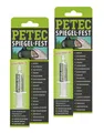 2x PETEC Spiegel Fest Klebeset 1g Rückspiegel Reparaturset Kleber - 93800