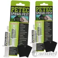 2x1 G PETEC SPIEGELFEST SPEZIAL KLEBE KLEBER für RÜCKSPIEGEL INNENSPIEGEL 93800