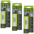 Petec 3x Spiegel-Fest Spezial Klebe Kleber für Rückspiegel Innenspiegel 1g