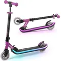 Zweirad-Roller mit leuchtendem LED-Trittbrett Cariboo LEDStar