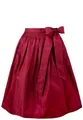 Stockerpoint Corinna Damen Midi Dirndlschürze, dunkelrot, 52-56
