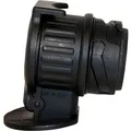 Las Kurzadapter Mini 13 auf 7-polig aus Kunststoff für PKW-Anhänger