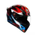 AGV K1 S Fastlap sportlicher Motorrad Helm Gr. XL - Schwarz Rot Blau Integral