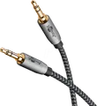 GOOBAY 65272 - Audio Kabel, 3,5 mm 3-Pin Klinkenstecker, 0,5 m