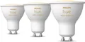 Philips Hue White Ambiance 4.3W 400 GU10 3Stück, 3 Stk