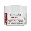 RevitaLAB Hyaluron Anti-Ageing Tages- und Nachtcreme mit Retinol, Kaviar und roten Trauben, für Alter zwischen 50 und 65, 50 ml