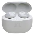 JBL Tune 120 TWS In-Ear Bluetooth-Kopfhörer - Weiß – Kabellose Ohrhörer mit integriertem Mikrofon – Musik Streaming bis zu 4 Stunden mit nur einer Akku-Ladung – Inkl. Ladecase