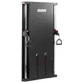 DIONE Cable Crossover 2 x 100KG Metallgewichte - Wandmontage - Kompakt 120 cm x 12 cm x 198 cm - Kabelzugstation - Kraftstation - Homegym