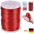 Aluminiumdraht 1mm 150m Eloxiert Schmuck Handwerk Friesen Floral