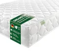 DREAMSTAR Ergo Flex XXL Duo 7-Zonen Matratze 140x200 cm | H3&H4 | Ergonomische Kaltschaummatratze | Hypoallergen & Antibakteriell | Bezug abnehmbar & waschbar | Öko-TEX® | (22cm, 140 x 200 cm)
