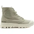 Palladium Pampa Hi Zip Oragnic Veterschoenen Hoog - Khaki - Maat 37 - Grün - 37
