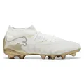 PUMA Future 9 Match FG/AG Eclipse weissbeige, 43 Unisex