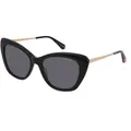 Ted Baker 1742 Damen-Sonnenbrille Vollrand Eckig Acetat-Gestell, schwarz