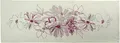 Sander Tischläufer Big Bloom in Red Plum 50 x 140 cm