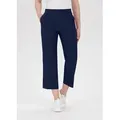 Stehmann Culotte FENJA Sommerhose mit elastischem Bund und geradem Bein blau 44