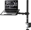 WALI Laptop Halterung für Schreibtisch – Ergonomisch, Für 17 Zoll Laptops, 10kg