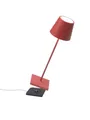 Zafferano LED Tischleuchte Poldina Pro - Kabellose, Dimmbare LED-Tischlampe aus Aluminium