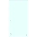 Donau Trennblätter, karton, 1/3 a4, 235x105mm, 100stk, weiss (40921283)