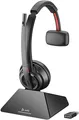 Poly Savi 8210 UC USB-A Mono DECT Headset für Microsoft Teams Schwarz