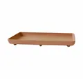 Hachiman Blumentopfuntersetzer Eco 300 Rechteckig, Terrakotta, Zubehör für Hachiman Eco Pflanztöpfe