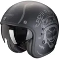 Scorpion Belfast Evo Romeo, Jethelm - Matt Schwarz/Silber - L