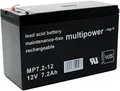 MultiPower Blei-Ersatzakku für USV APC BP420IPNP, 12V, Lead-Acid