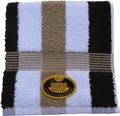 Gözze Badetuch "New York", braun (weiß, braun), B/L: 70cmx140cm, 1 Stk., Walkfrottee