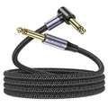Hochwertiges 3M E-Gitarrenkabel 6.35mm TS Verstärker Bass AMP Kabel