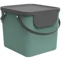 Rotho Müllsystem  Albula , grün , Kunststoff , Maße (cm): B: 39,8 H: 35,8 T: 33.9