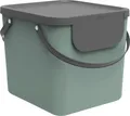 Rotho Mülltrennungssystem Albula 40 L misteltoe green Recyclingbehälter