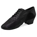 Rummos Damen Trainerschuhe R377 - Material: Leder/Nubuck - Farbe: Schwarz Diva - Weite: Medium (Normal) - Absatz: 4,5 cm Cuban - Größe: EUR 37