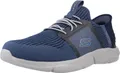 Skechers Slip-ins Ingram Brackett Herren Komfort-Schlupfschuhe Dunkelblau (Navy), 210609-NVY
