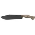 Viper Carnera Black Blade Bushcraftmesser - STK - schwarz/braun