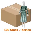 Schutzkittel Ampri Med Comfort dunkelgrün medium L/XL 100 Stück/Karton, strapazierfähiger Besucherkittel 05510-DG