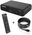 Humax HD Fox Digitaler HD Sat Rreceiver 1080P HDMI SCART DVB-S/S2 PVR Ready 12V